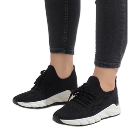 Sapatos esportivos 7766-Y pretos 1