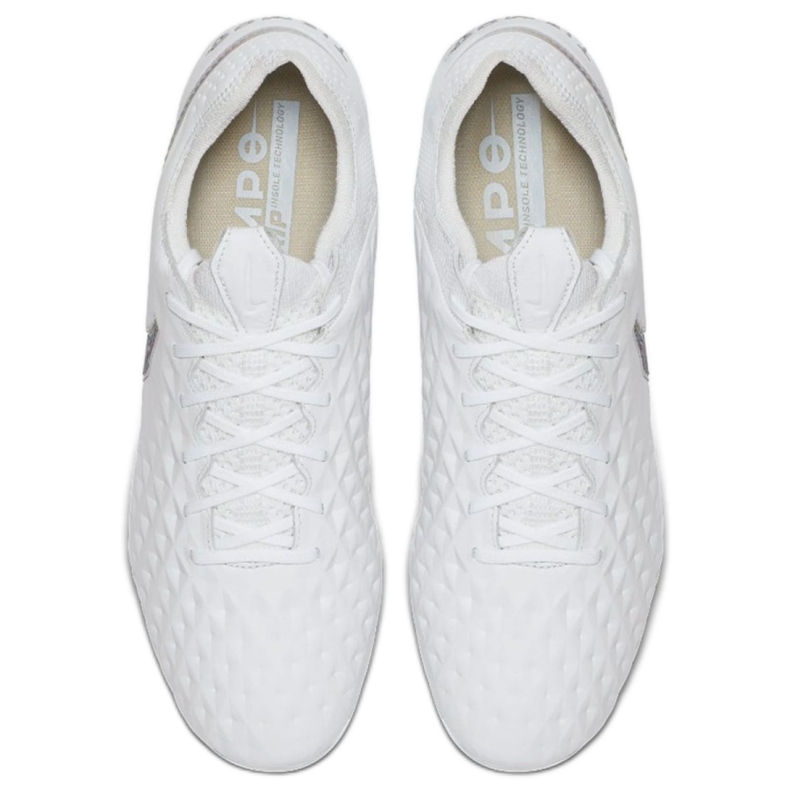 Chuteira Nike Tiempo Legend 8 Elite AG-Pro M BQ2696-100 branco branco 2