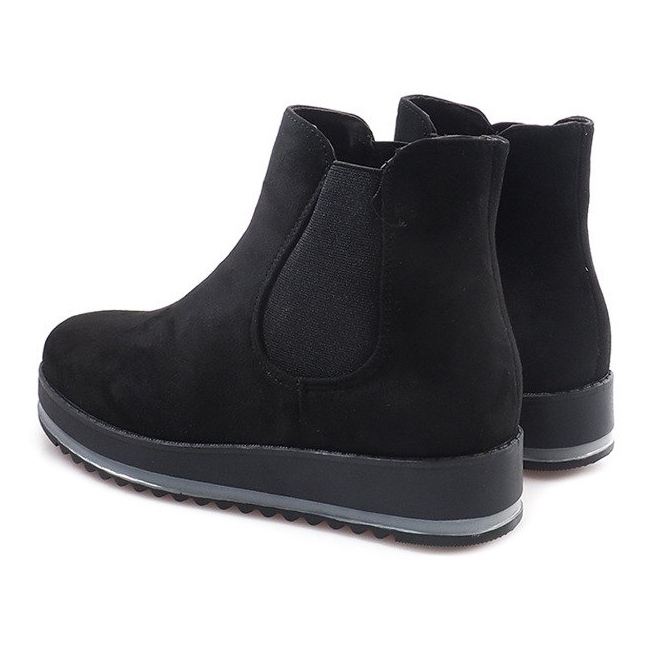 Botas quentes botas Jodhpur K-105 pretas preto 2