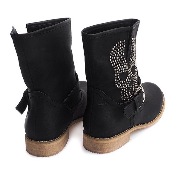 Botas Saszki Czacha 8991 Pretas preto 1