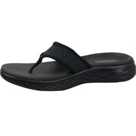 Skechers On The Go 600 W 15300-BBK flip-flops preto 1