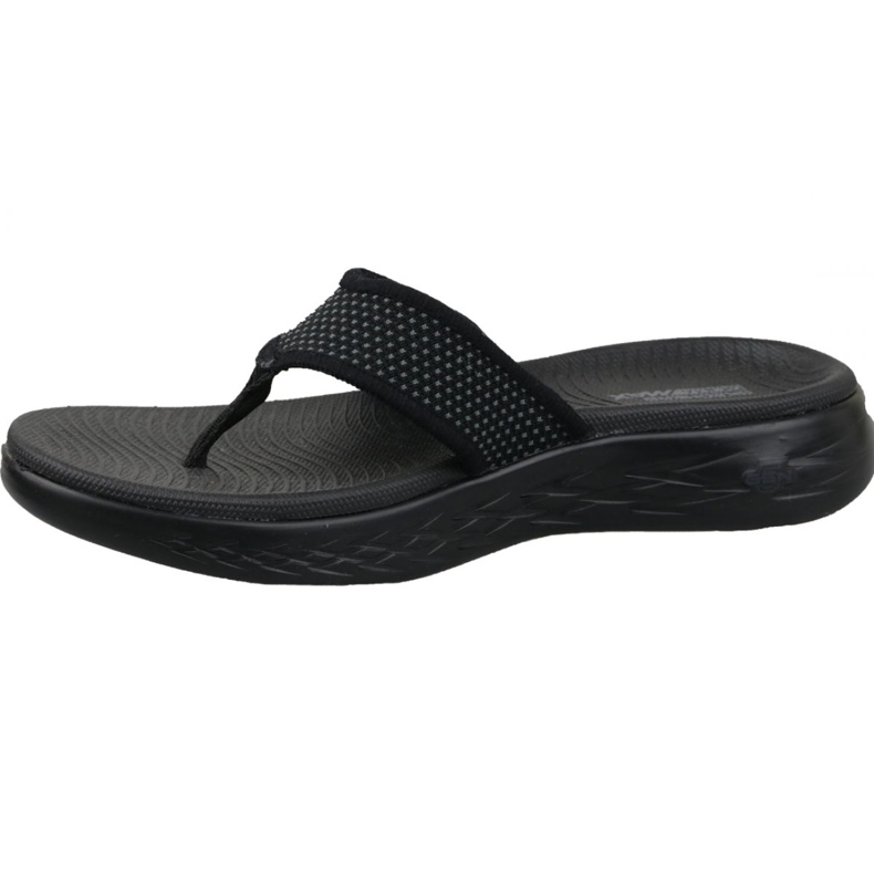 Skechers On The Go 600 W 15300-BBK flip-flops preto 1