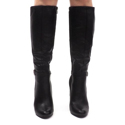 Botas de salto alto 8022 pretas preto 2