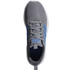 Sapatos para adidas Lite Racer K cinza azul Jr F35440 1