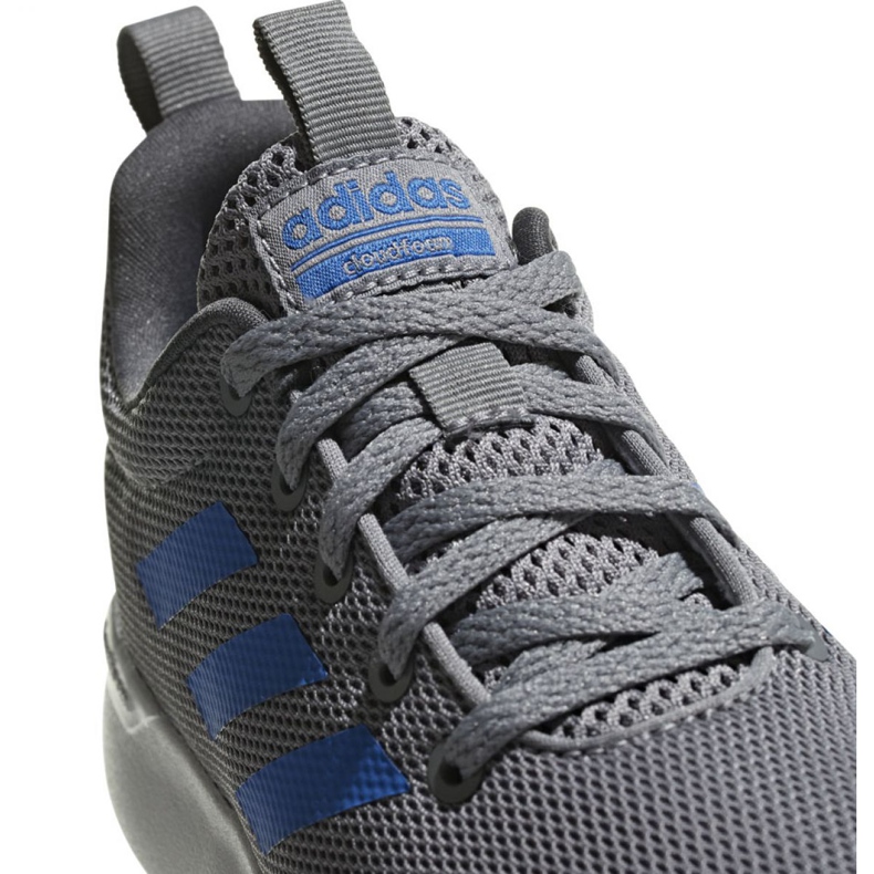 Sapatos para adidas Lite Racer K cinza azul Jr F35440 2