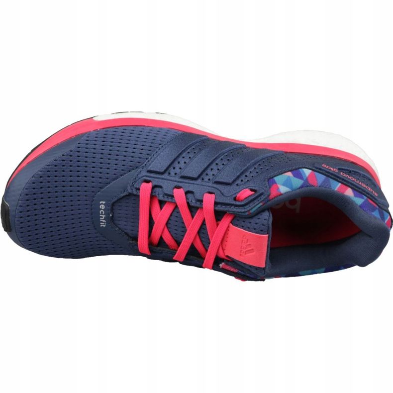 Sapatos Adidas Supernova Glide 8 Gfx W AQ5059 azul marinho 2