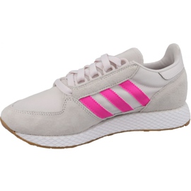 Sapatos Adidas Forest Grove W EE5847 branco 1