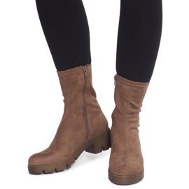 Botas de camurça BG-53 multicolorido verde 1
