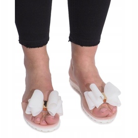 Sandálias bege Meliski Flower City 1