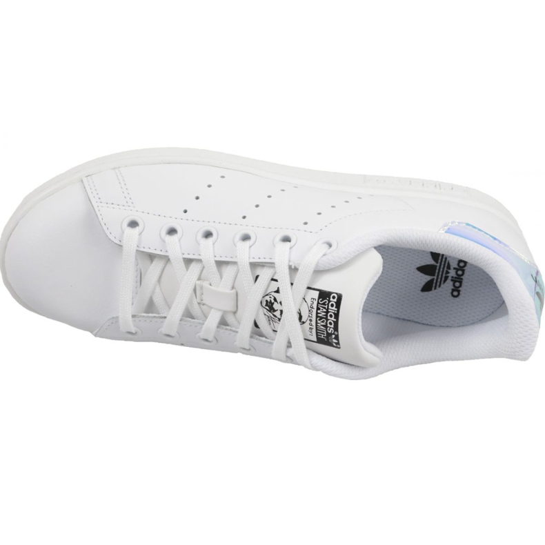 Sapatos Adidas Stan Smith Jr AQ6272 branco 2