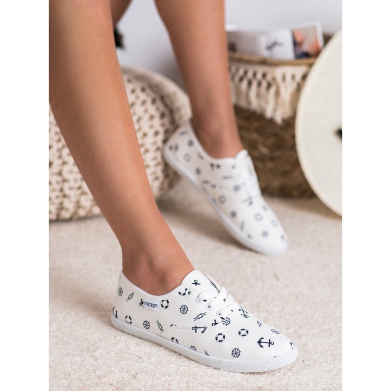 Tênis de marinheiro VICES branco 2