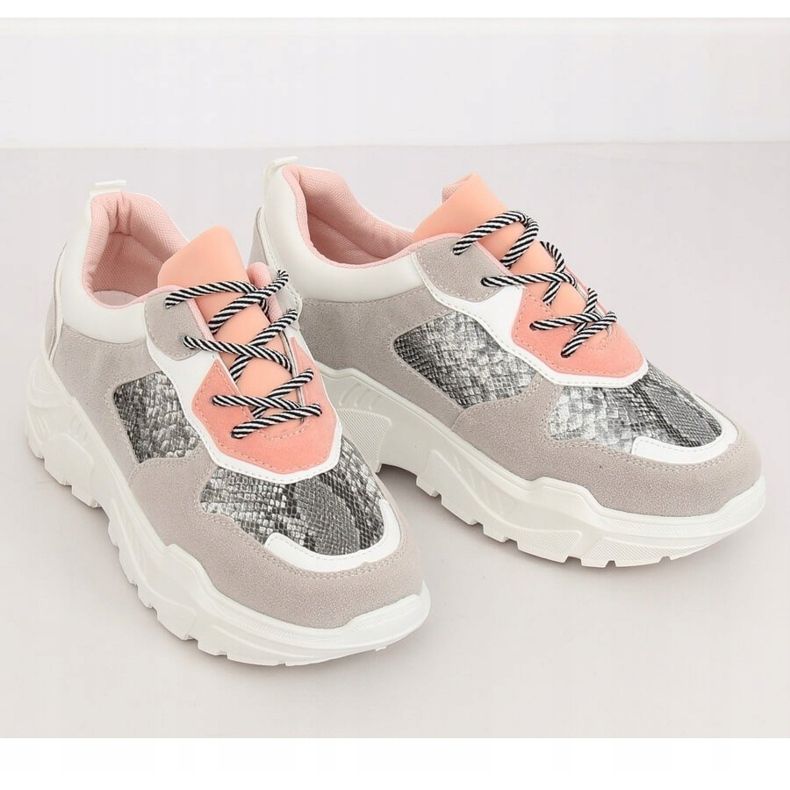 Tênis esportivos cinza LV88P Snake 1