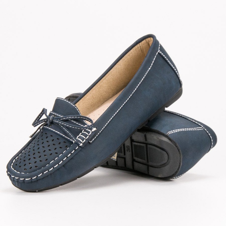 SHELOVET Mocassins casuais azul 1