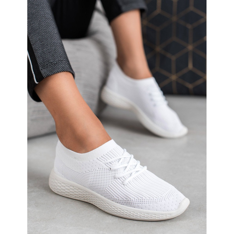 SHELOVET Calçados Esportivos Slip-on branco 1
