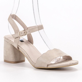 Sandálias de camurça VICES castanho 1