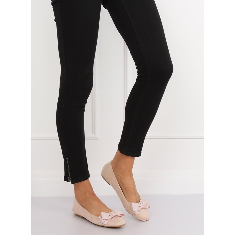 Bailarinas cbeż femininas 3173 Beige bege 1