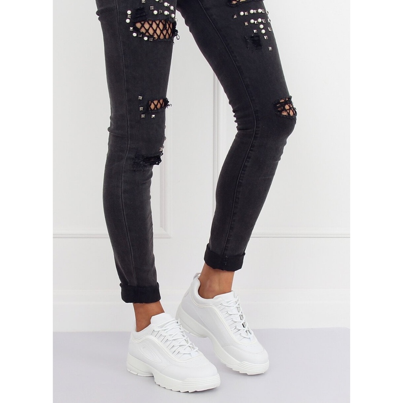 Calçado desportivo branco D1909 Branco 1