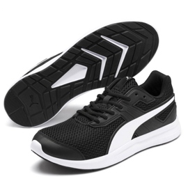 Sapatos Puma Escaper Core M 369985 01 preto e branco 2 Sapatos Puma Escaper Core M 369985 01 preto e branco 2