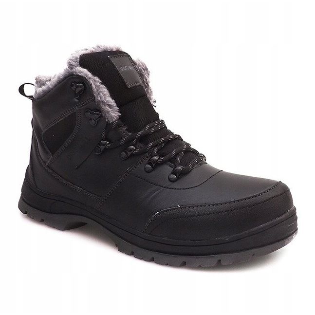 Botas de neve quentes M16921 pretas preto 2