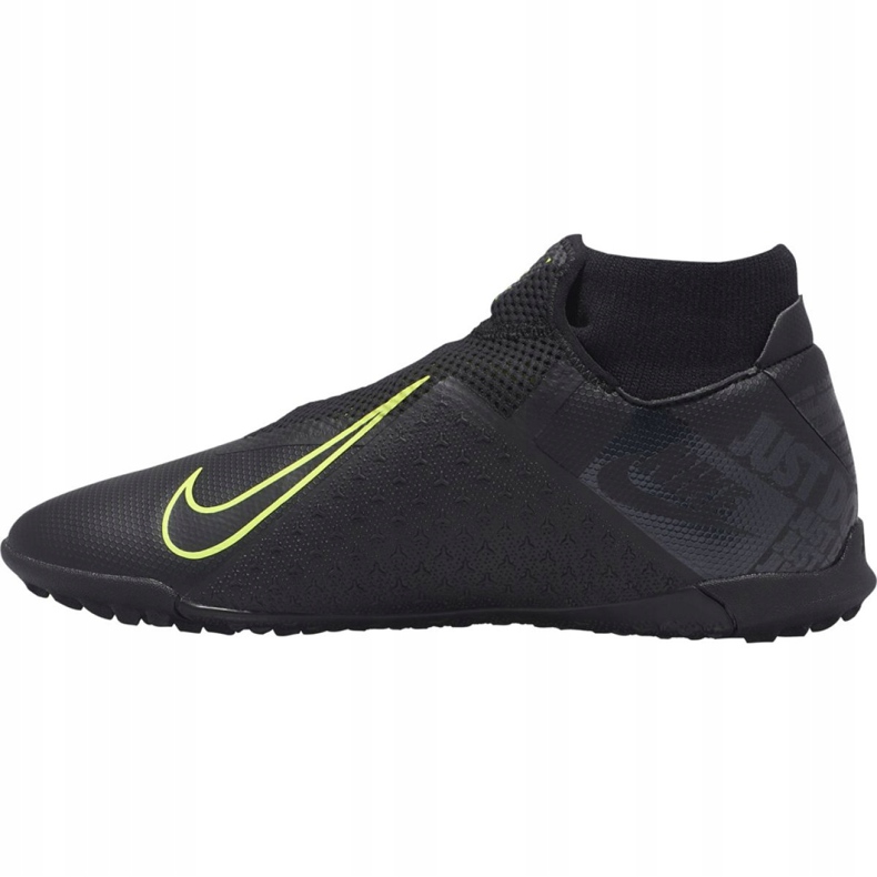 Chuteiras Nike Phantom Vsn Academy Df Tf M AO3269 007 pretas preto preto 1
