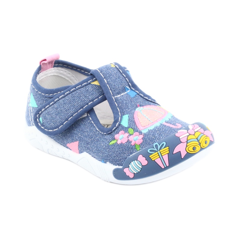 Inserção de couro para tênis American Club TEN30 azul rosa 1