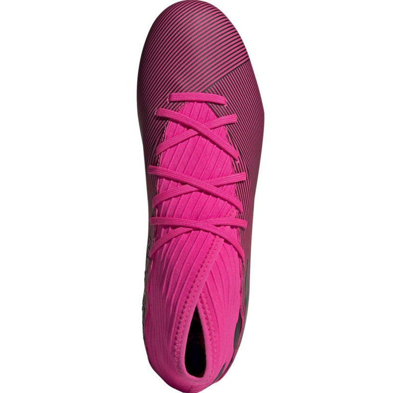Chuteiras adidas Nemeziz 19.3 Fg M F34388 rosa preto 2
