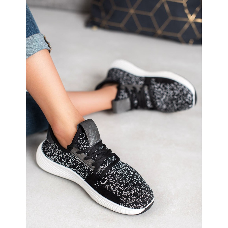 SHELOVET Calçados Esportivos Slip-on preto 1