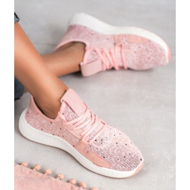 SHELOVET Calçados Esportivos Slip-on rosa 1