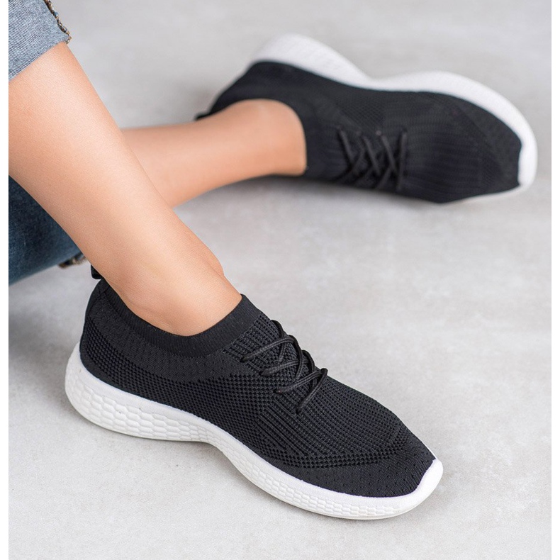 SHELOVET Calçados Esportivos Slip-on preto 1