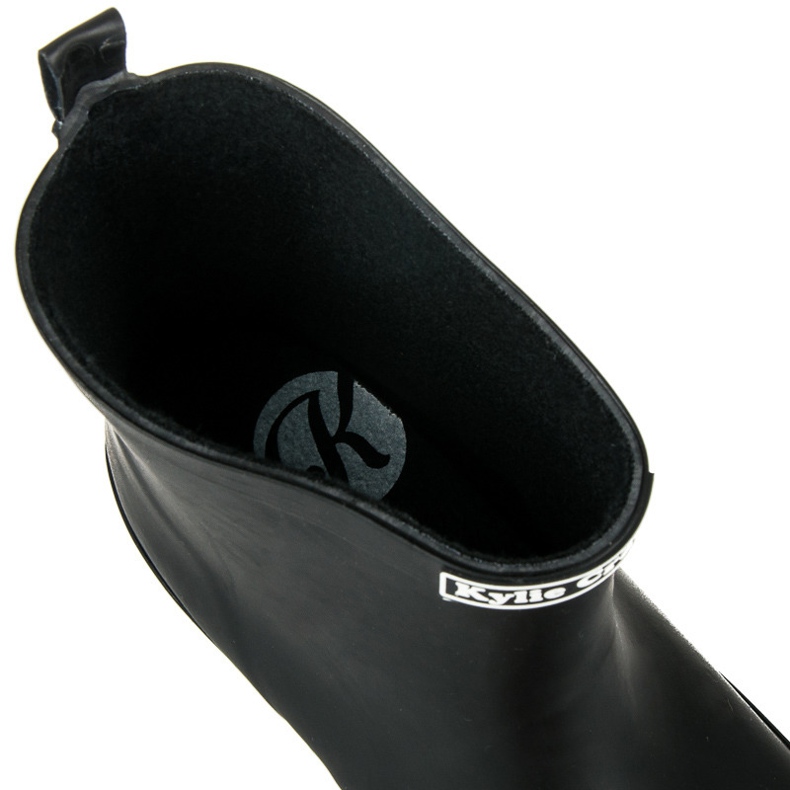 Kylie Galochas com padrão preto 1