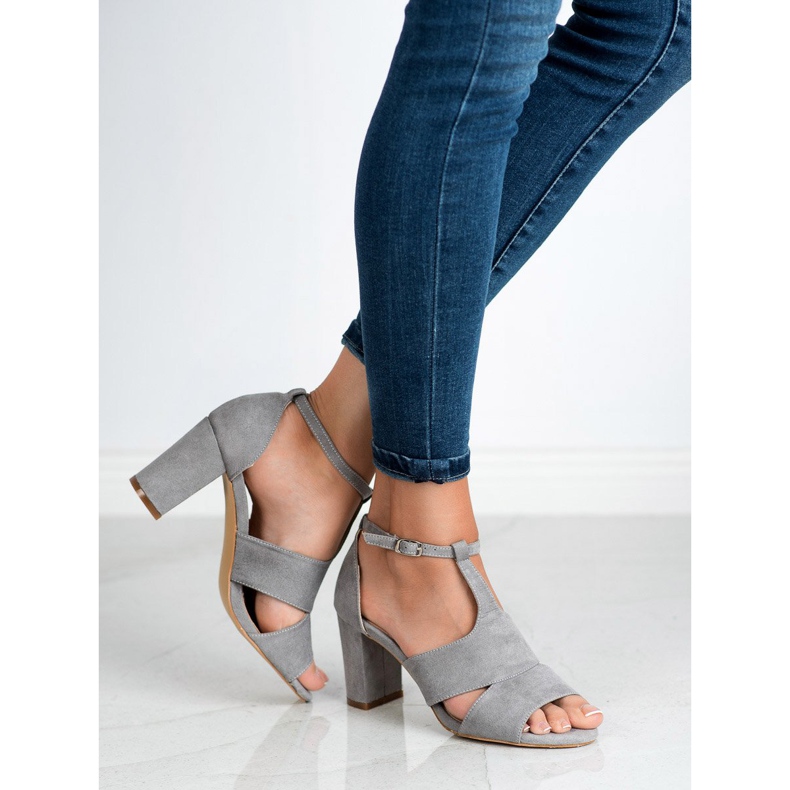 Vinceza Sandálias Cinzentas cinza 1
