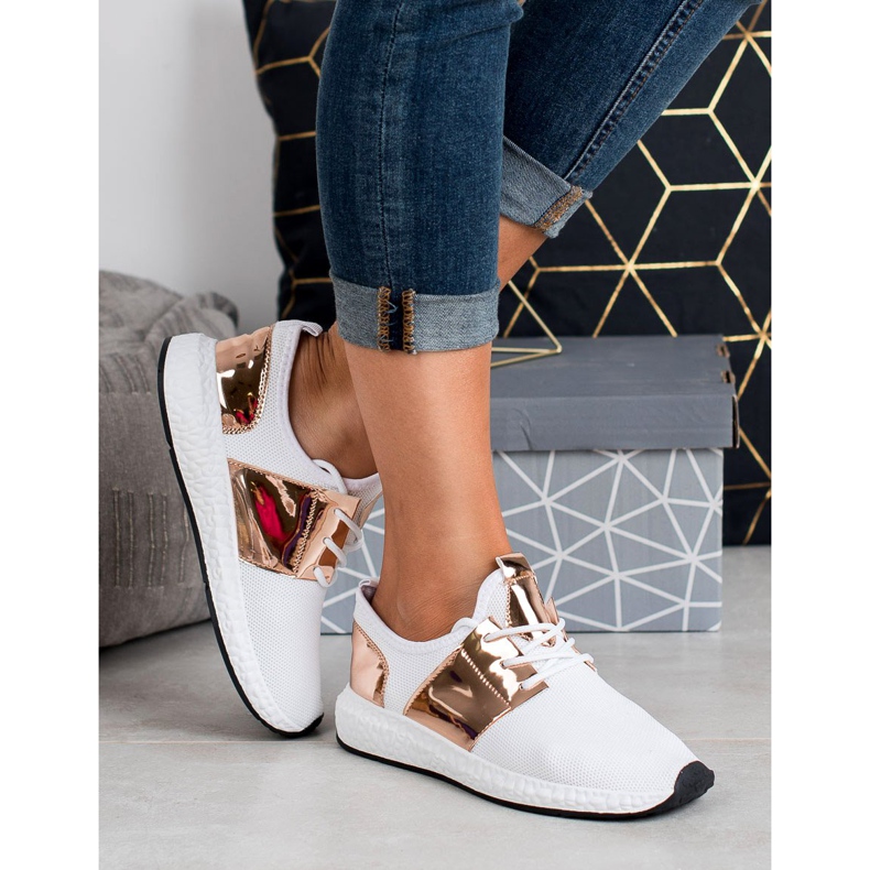 SHELOVET Calçados Esportivos da Moda branco 2