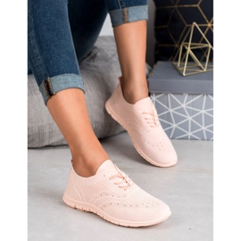 SHELOVET Calçados esportivos têxteis rosa 1