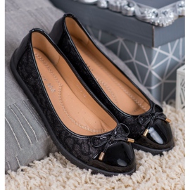 Super Me Bailarinas negras preto 1