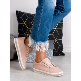 SDS Calçados Esportivos Com Zircônia Cúbica rosa 1