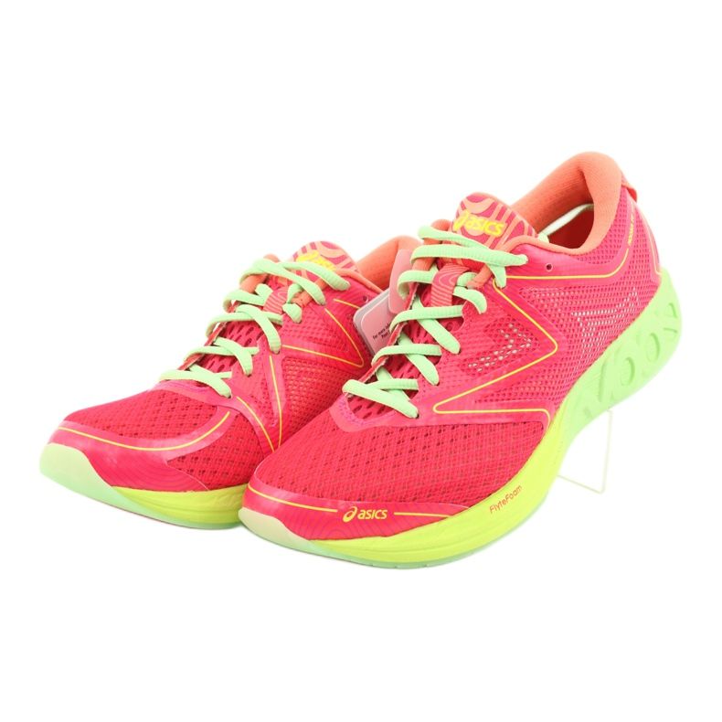 ASICS noosa ff t772n-2087 vermelho/neon 3