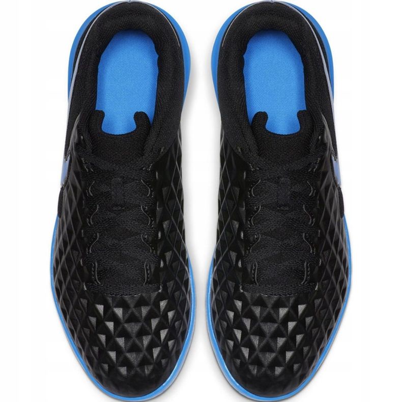 Tênis de futebol Nike Tiempo Legend 8 Club Ic Jr AT5882 004 preto 1