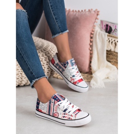 SHELOVET Tênis Com Padrão multicolorido 1