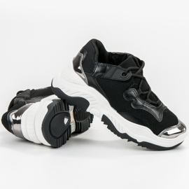 Small Swan Tênis feminino preto 1