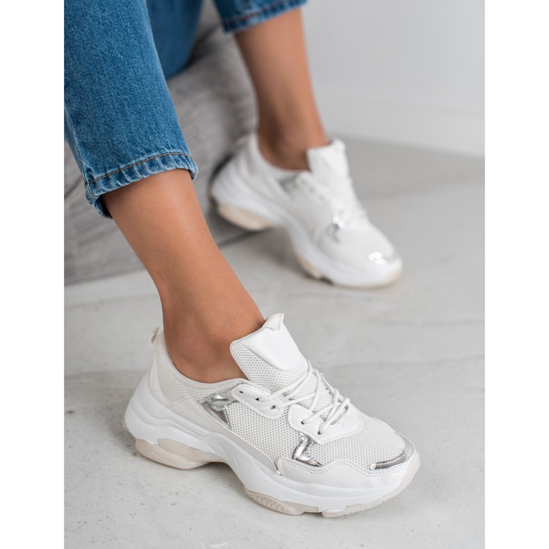 Small Swan Tênis Casual branco 2