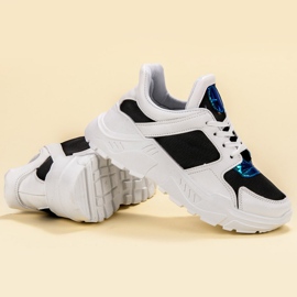 GUAPISSIMA Tênis da moda branco multicolorido 1