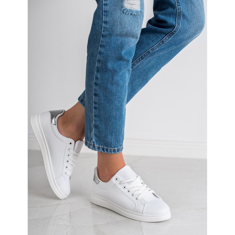 Jumex Calçados Esportivos da Moda branco 2