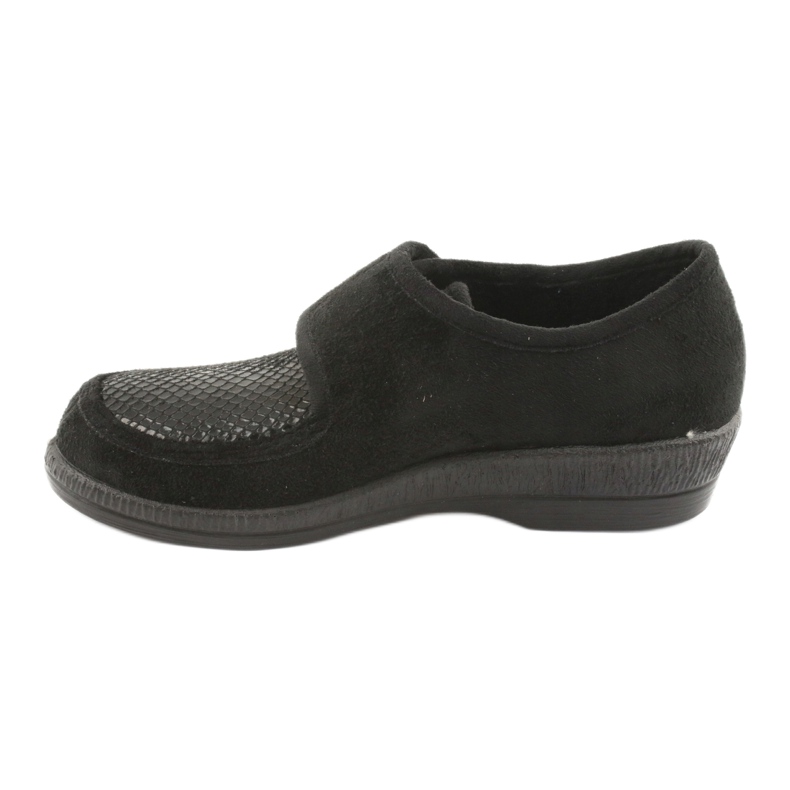 Sapatos femininos Befado pu 984D012 preto 2