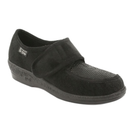 Sapatos femininos Befado pu 984D012 preto 1