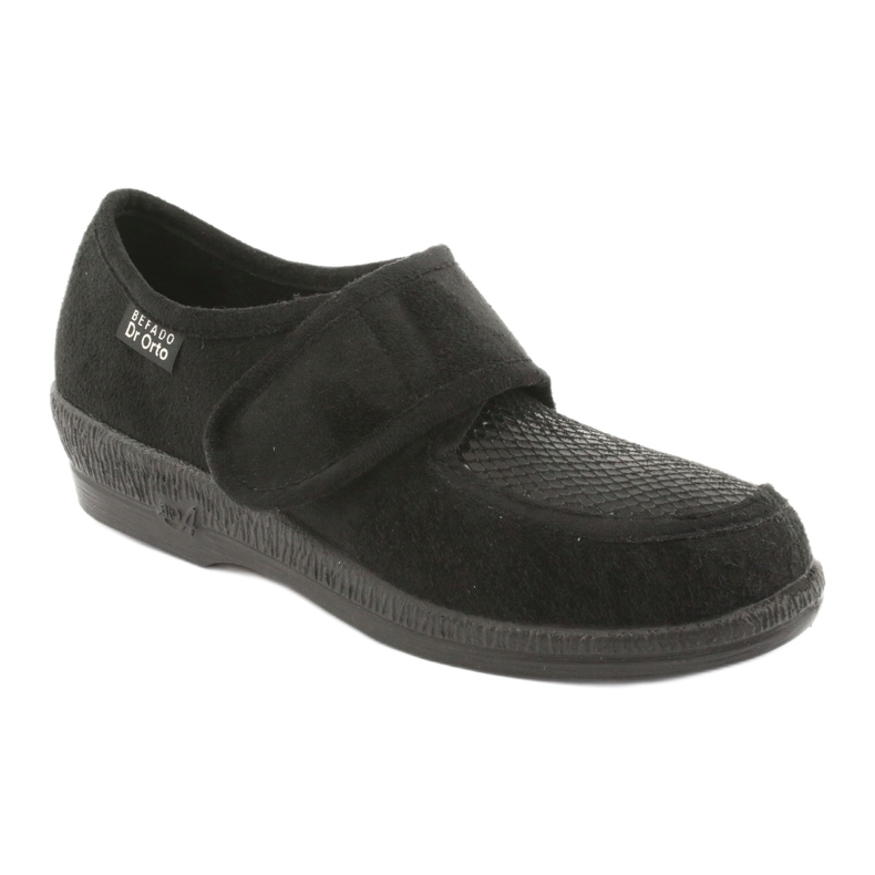 Sapatos femininos Befado pu 984D012 preto 1