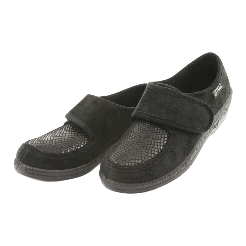 Sapatos femininos Befado pu 984D012 preto 3