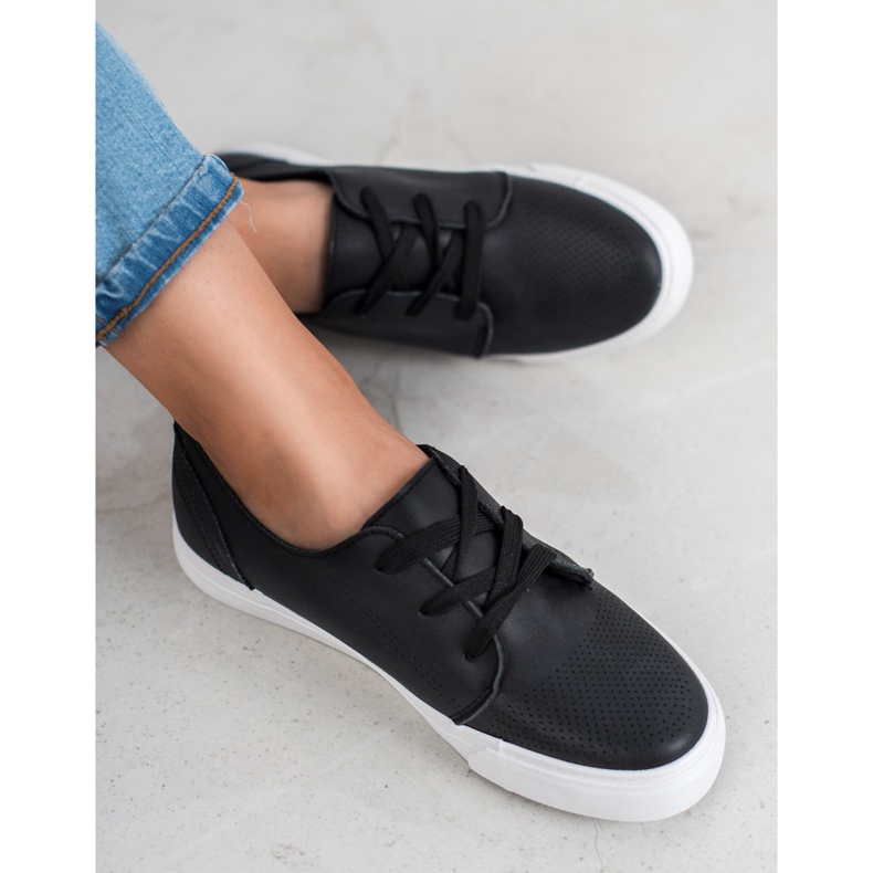 SHELOVET Black Brogues preto 1