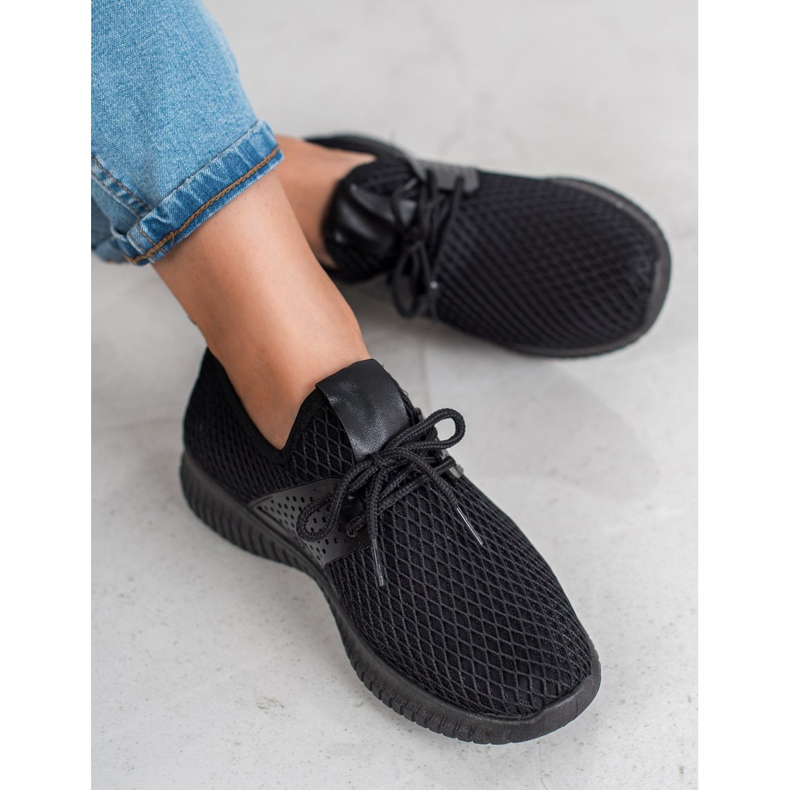 SHELOVET Calçados esportivos têxteis preto 1