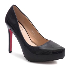 Pinos lacados na plataforma 7149-F Preto 1