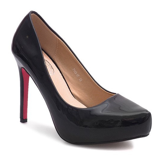 Pinos lacados na plataforma 7149-F Preto 1